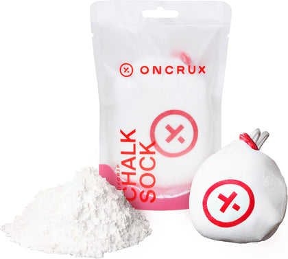 Chalk Sock 2 oz - Premium Refillable Chalk Ball - Made in USA - Performance Grade Grip Enhancer for Weightlifting