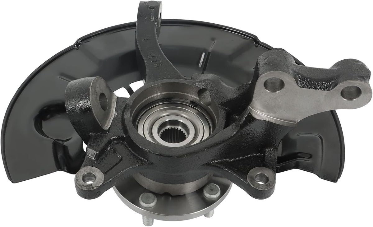 Pair Front Steering Knuckle and Wheel Hub Bearing Replacement for Toyota Camry 2007-2009