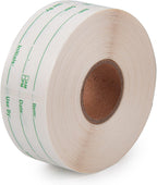 500 Stickers 1 x 2 Inch Use by Dissolvable Labels Green