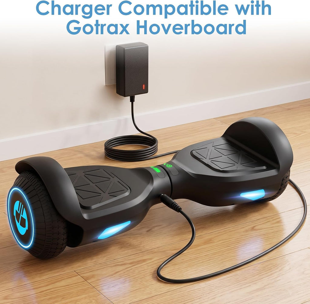 Charger Compatible with Gotrax Hoverboard and Go trax GKS Lumios/Plus/Pro