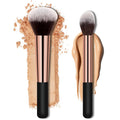 Makeup Brushes, Large Powder Brush & Foundation Brush Flawless Finish | for Highlighter, Loose Powder, Blush, Cream