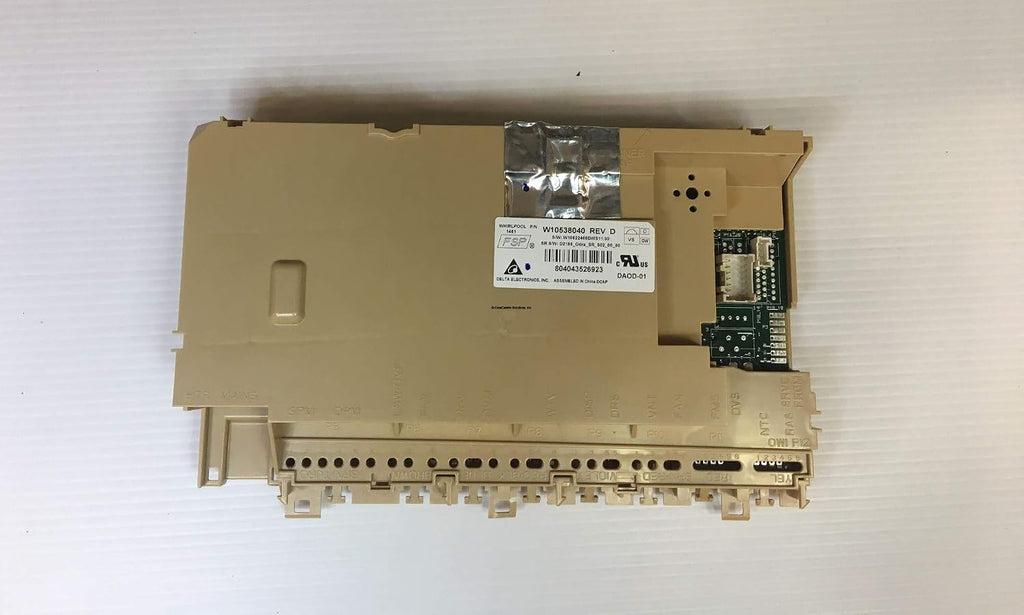 CoreCentric Remanufactured Dishwasher Electronic Control Board Replacement for Whirlpool W10866116 / WPW10866116