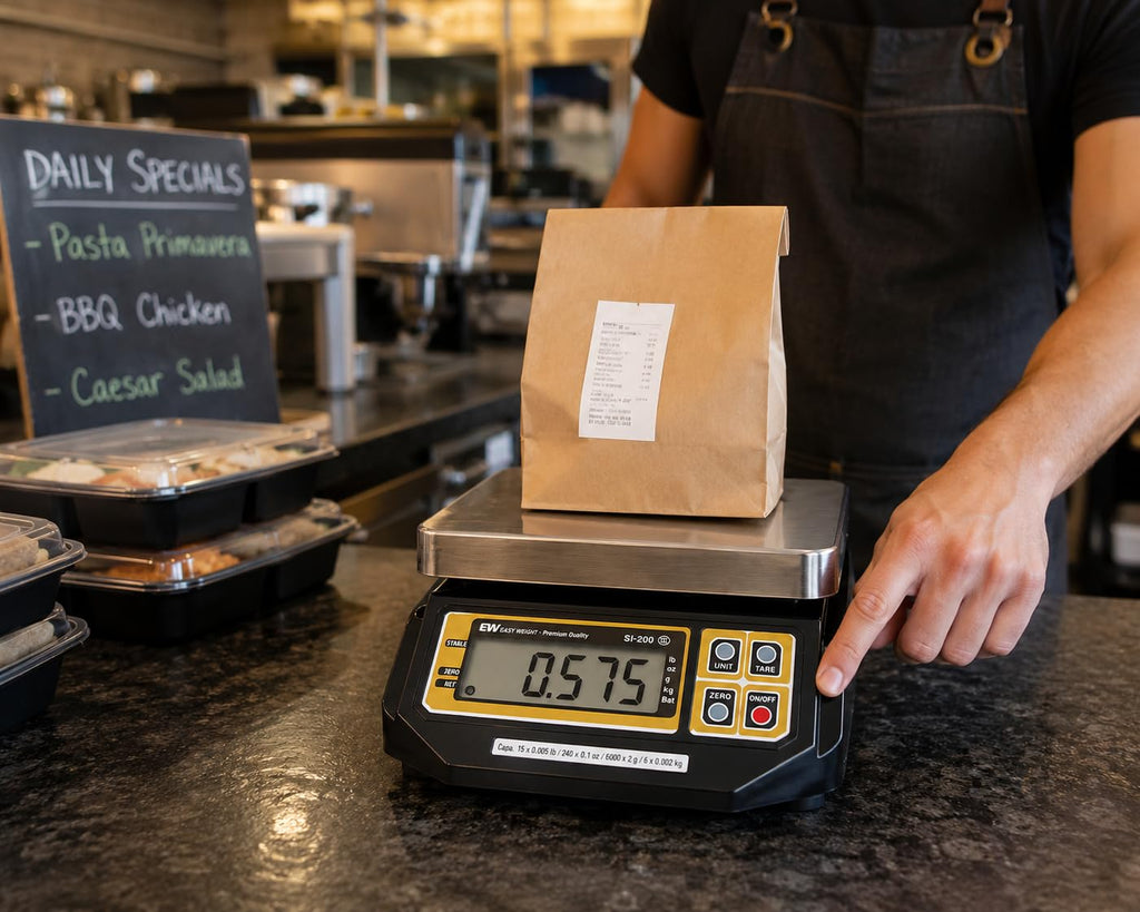 NTEP Certified Commercial Food Scale, Legal for Trade Portion Control SI Series Scale