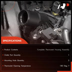 A-Premium Engine Coolant Thermostat Housing Assembly