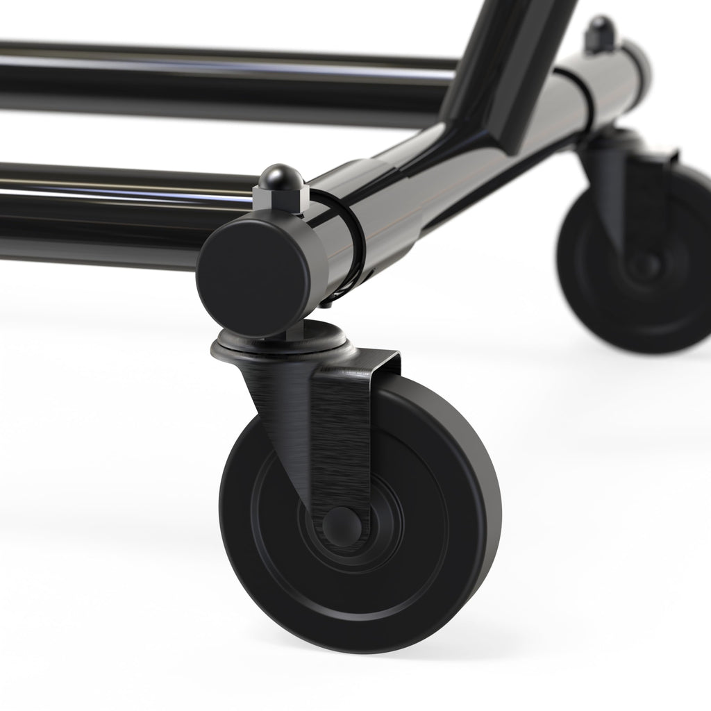Supreme Commercial Grade Clothing Garment Rack, Black