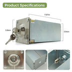 W11190039 Coin Box Lock for Whirlpool Commercial Laundry Washers, 2 Keys