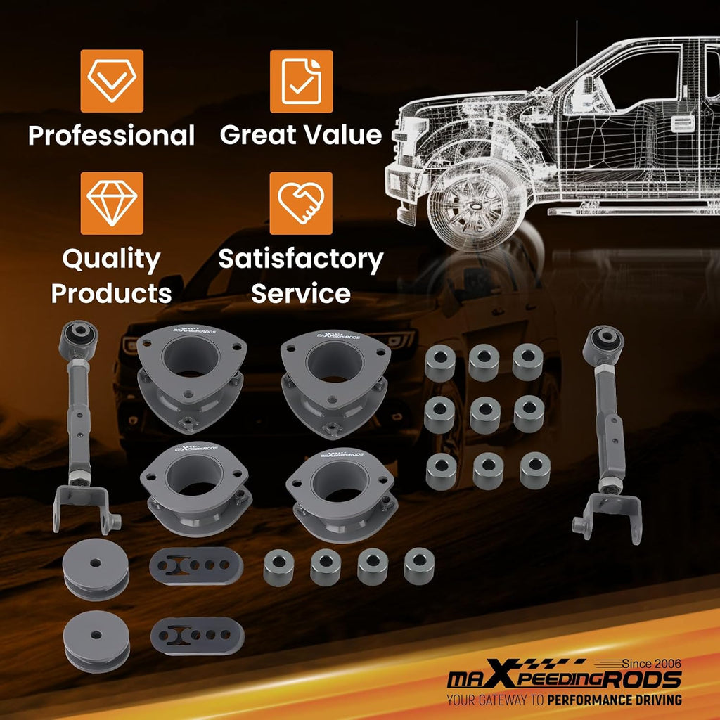 maXpeedingrods 2.5" Front & 3" Rear Lift Kit for Honda CR-V 4WD 2002-2006