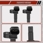 2PCS Front ABS Wheel Speed Sensor Compatible for VW Touareg