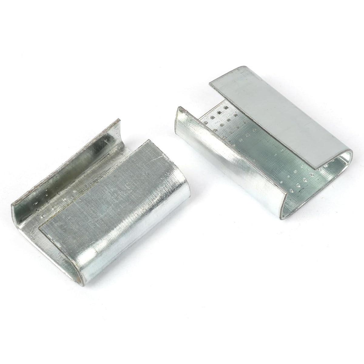 500PCS Packaging Strapping Open Serrated Seals for 5/8" Strap Width Polyester (PET) Strapping, Banding Strapping