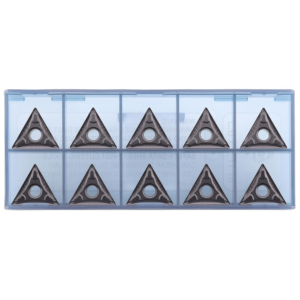 TNMG331 (TNMG160404) Turning Insert for Steel Semi-Finish Tools, 10pcs