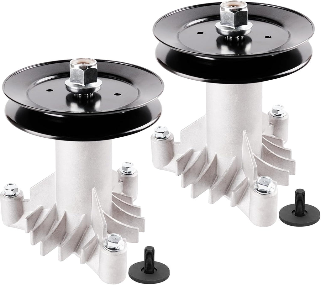 130794 128774 128285 Spindle Assembly with 153535 Pulley for Husqvarna Craftsman Poulan 38 42 Inch Deck Craftsman