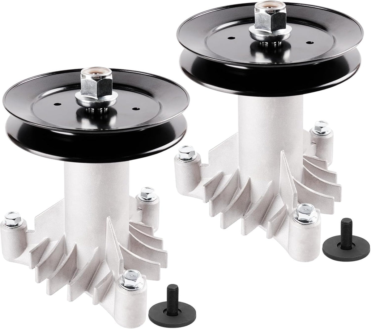 130794 128774 128285 Spindle Assembly with 153535 Pulley for Husqvarna Craftsman Poulan 38 42 Inch Deck Craftsman