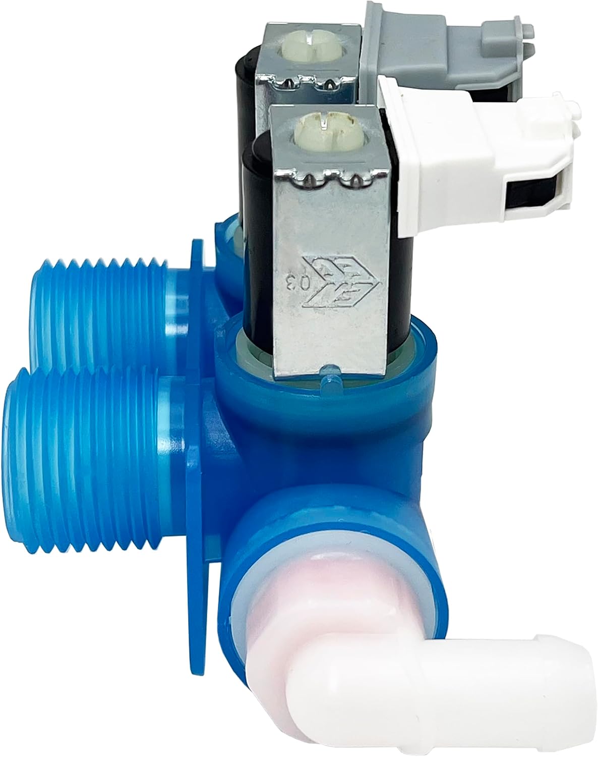Washing Machine Water Inlet Valve for Whirlpool BNQ11C6ANA0 BNQ11CVANA0 WFW9400SW04 WFW9400SZ04 WFW9410XW00 WFW9451XW00 WFW9470WL00 WFW9470WL01 WFW9470WR00 WFW9470WR01 WFW94HEXW2 WFW9470WW00