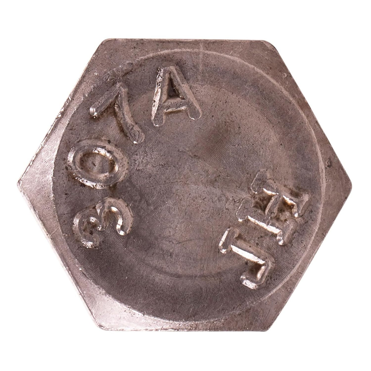 7/8"-9 x 4" A307 Grade A Hex Bolts (25 Pack) - Plain Finish