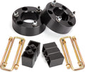 Dynofit Leveling Lift Kit 3" Front & 3" Rear for 2004-2020 F150 2WD/4WD, Full Suspension System w/Forged Aluminum Strut Spacers & Rear Blocks, U-Bolts, Achieve Aggressive Stance to Fit Larger Tires