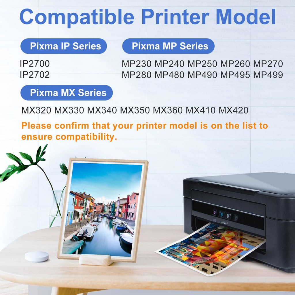 Replacement for Canon 210 XL 211 XL Ink Cartridge 2PK