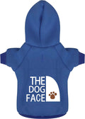 Blue Chihuahua Dog Hoodie: Keep Your Pup Warm and Stylish with a 'The Dog Face' Printed Sweatshirt Pet Clothes, and