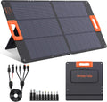 100W Solar Panel,N-Type 16BB Portable Solar Panels for Power Station,Foladable Solar Panel,QC3.0 USB-A &Type-C,25%