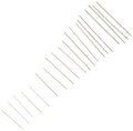06-00090 20 piece Tiny Small Drill Bits #61-80 Numbered Sizes High Speed Steel (HSS) Wire Gauge