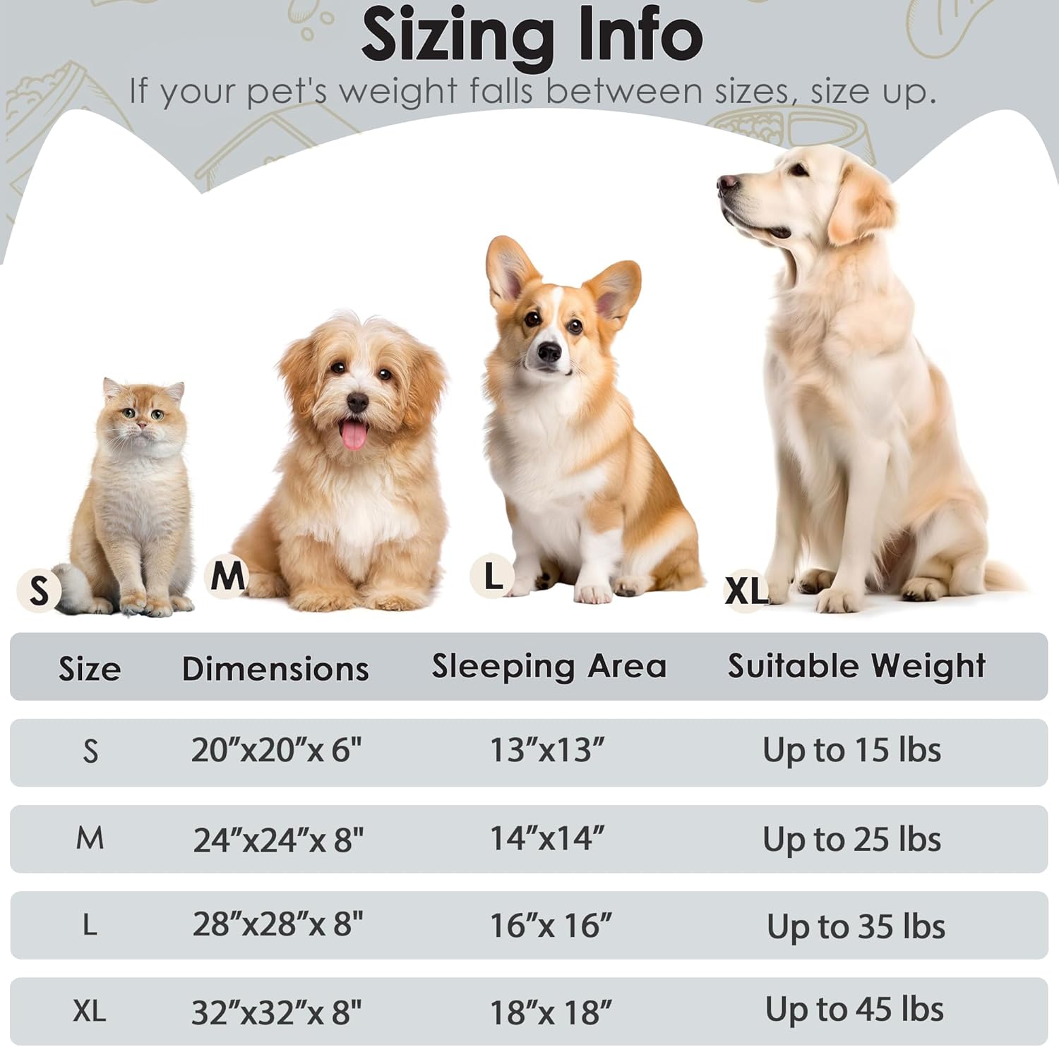 Dog & Cat Bed for Indoor Cats, 20in Calming Donut Bed for Puppy and Kitten, Washable Round Fluffy Pet Bed for Small