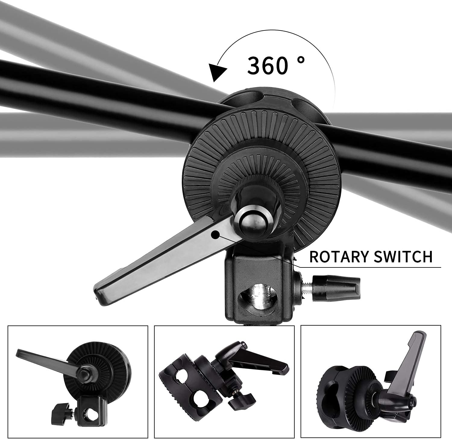 45W Dimmable LED Light with Double Color Temperature Continuous Lighting Studio Kit,3 Packs 20x28 Inches Studio Softbox
