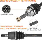 Front Rear CV Axle Shafts Full Set for Suzuki KingQuad 450 9LT-A450X 07-10