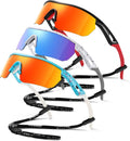 Kids Sunglasses Polarized Baseball Glasses for Boys Girls 3-12 | Gifts for Softball Cycling Running,lightweight UV