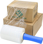 Plastics Industrial Mini Stretch Wrap Film Replacement 5" x 1000ft Roll, 80 Gauge for Moving, Packing Wrap Industrial
