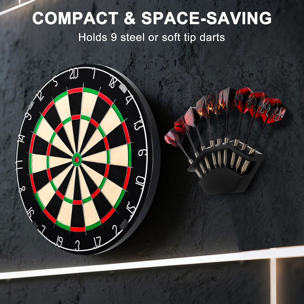 2 in 1 Dart Holder and Wall Dart Holder Made of Wood, Dart Holder, High-Quality Dart Holder, Presentation Display
