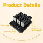 Restaurant Pager,Pagers for Restaurants 24 Guest Pagers