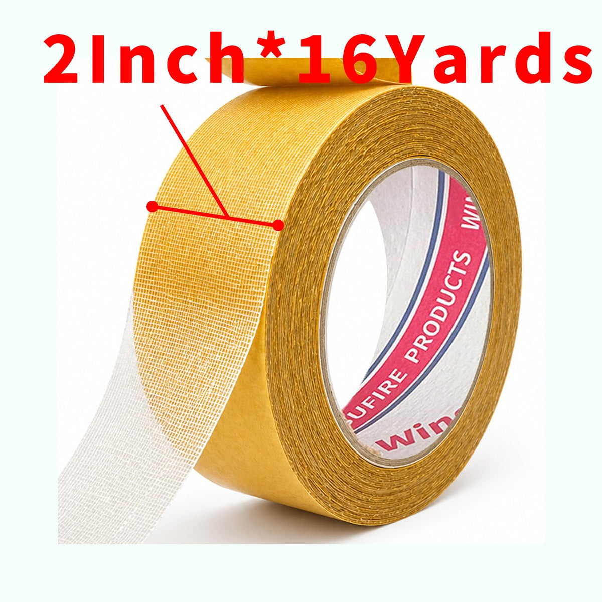 Carpet Tape Double Sided, 2 Inch/16 Yards