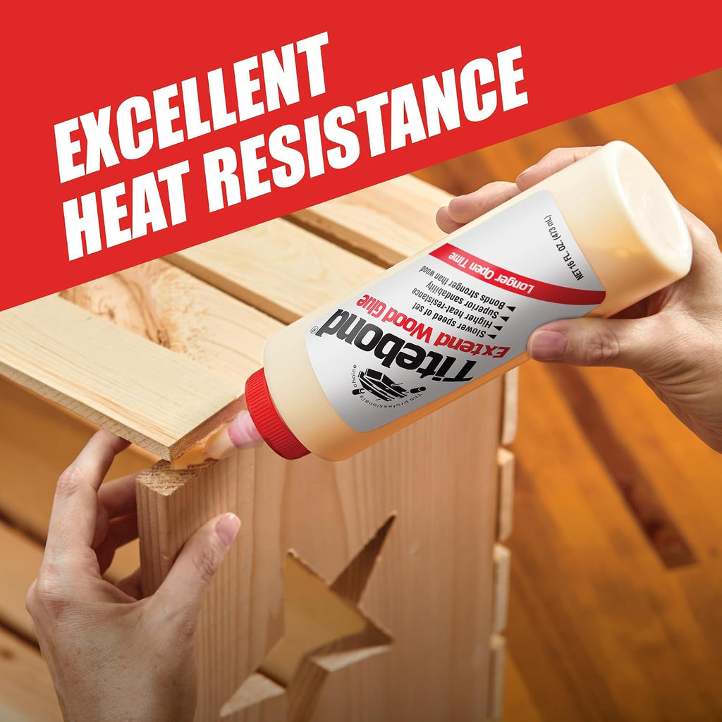 Extend Wood Glue 16 Oz. – Slow-Set Adhesive – 9104