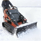 Mini Skid Steer Loader Front End Loader with Heavy Duty Hydraulic System, Triple Pump Track Loaders for Excavation