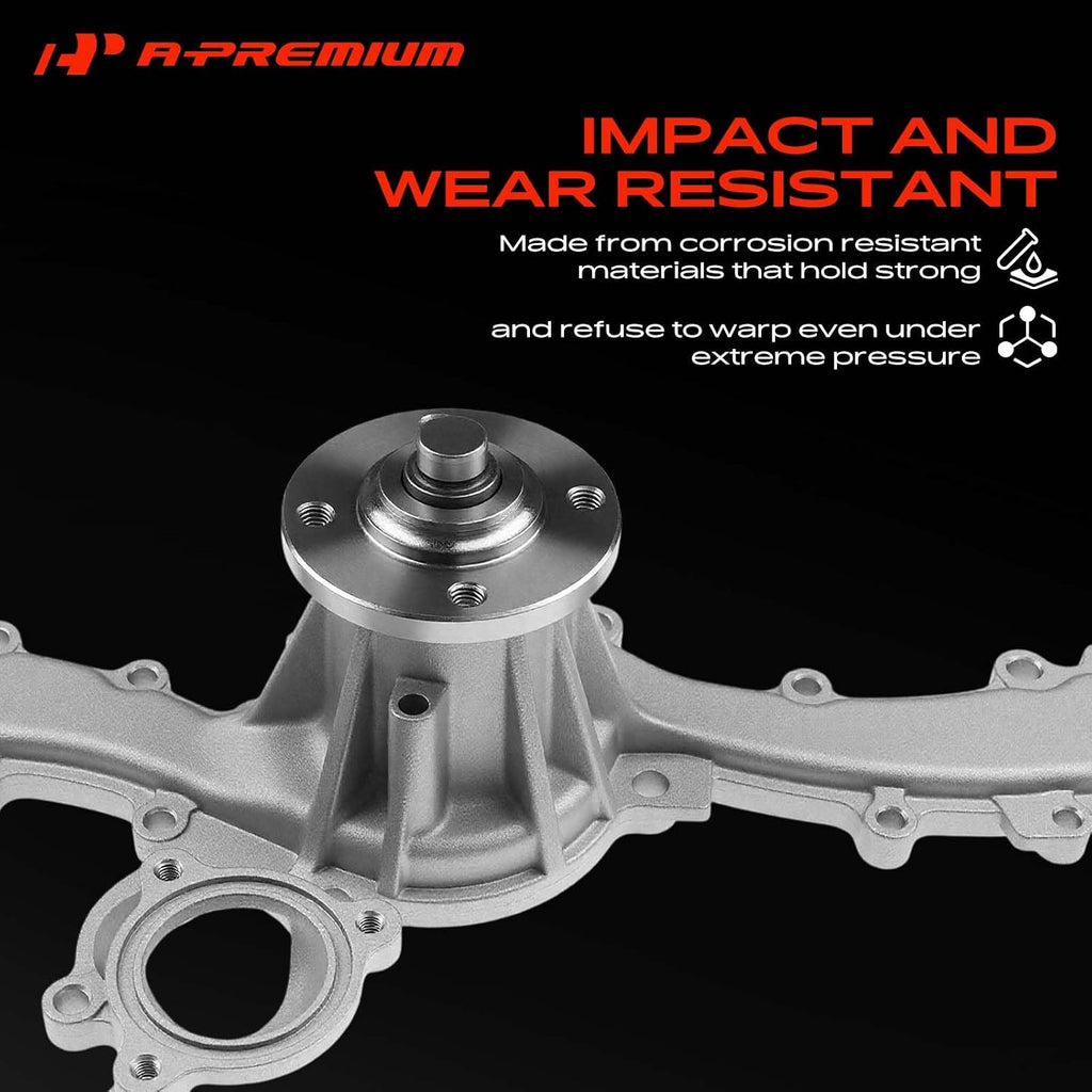 A-Premium Engine Water Pump (DOHC 6Cyl 4.0L) Compatible with Toyota
