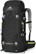 Internal Frame Hiking Backpack 50/60/65/70/80L, Mountain Climbing Camping Backpack Daypack Waterproof Rain Cover