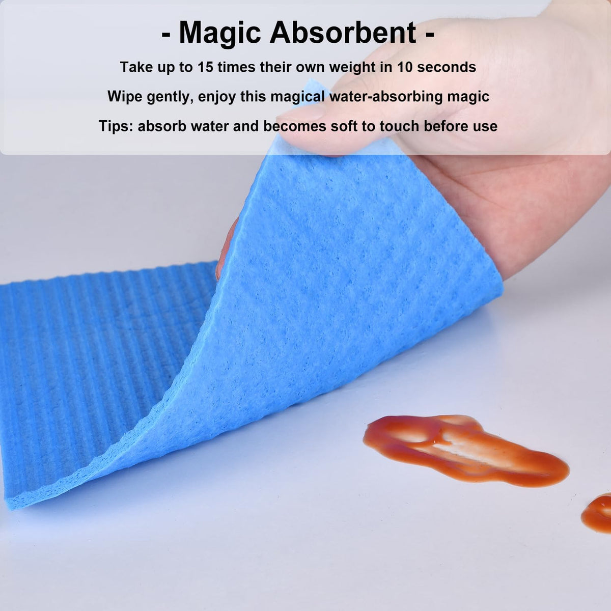 20 Pack Swedish DishCloths for Kitchen Cleaning Dish Cloth
