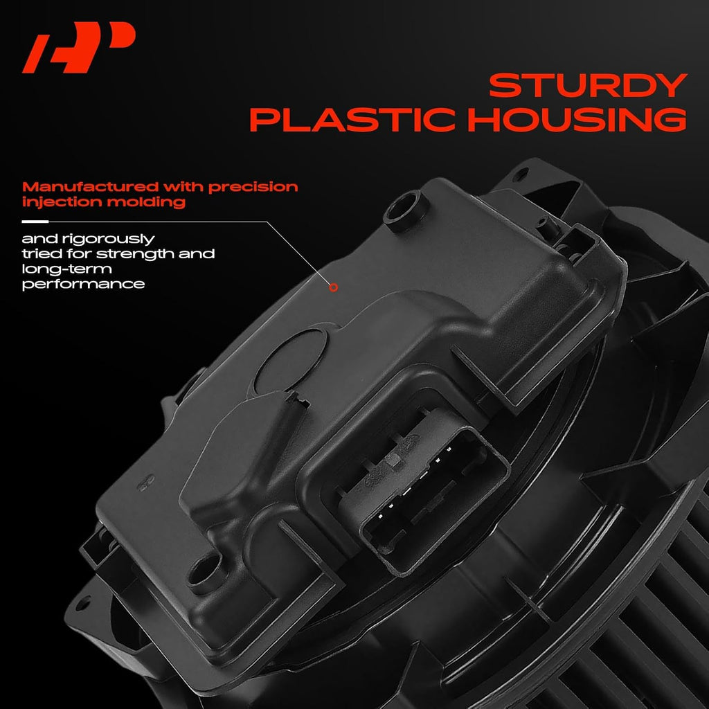 A-Premium Front HVAC Heater Blower Motor with Resistor