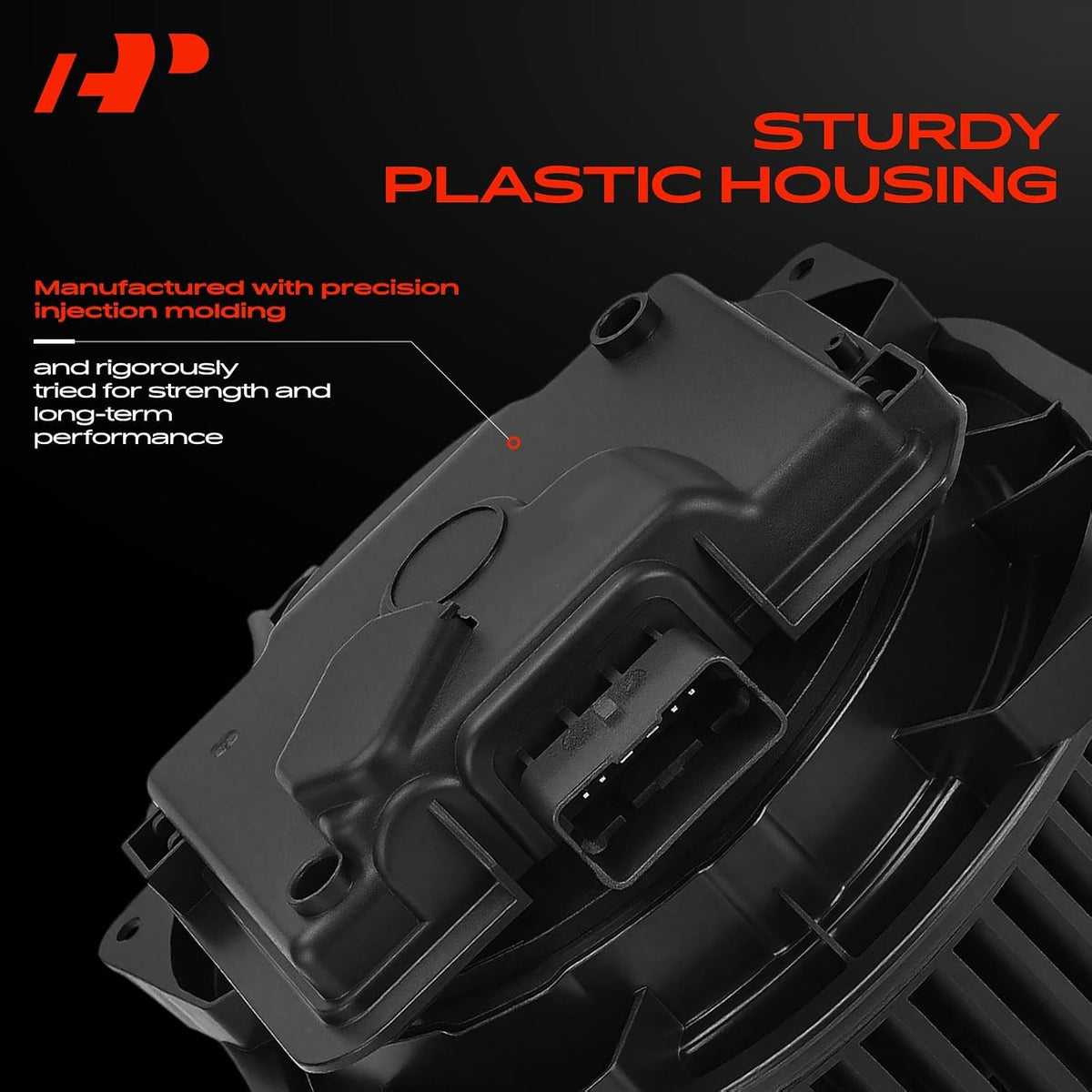 A-Premium Front HVAC Heater Blower Motor with Resistor