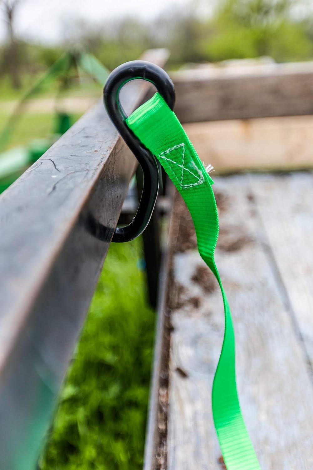 1" x 16' (2 Pack) Ratchet Strap with Magnetic Hook