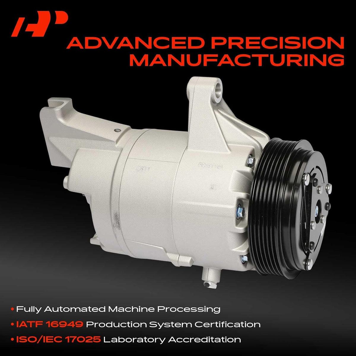 A-Premium AC Compressor with Clutch Compatible with Buick & Chevrolet