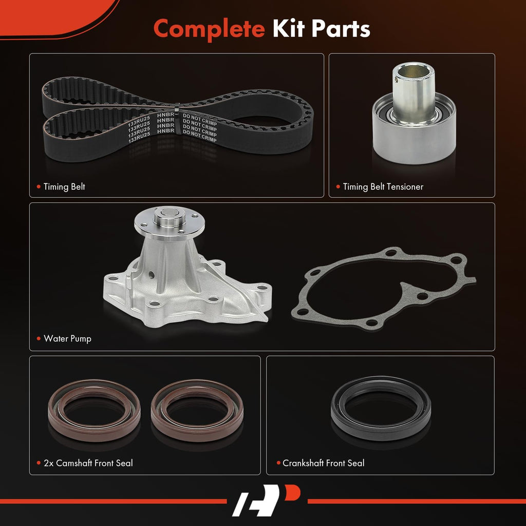 A-Premium Engine Timing Belt Kit with Water Pump