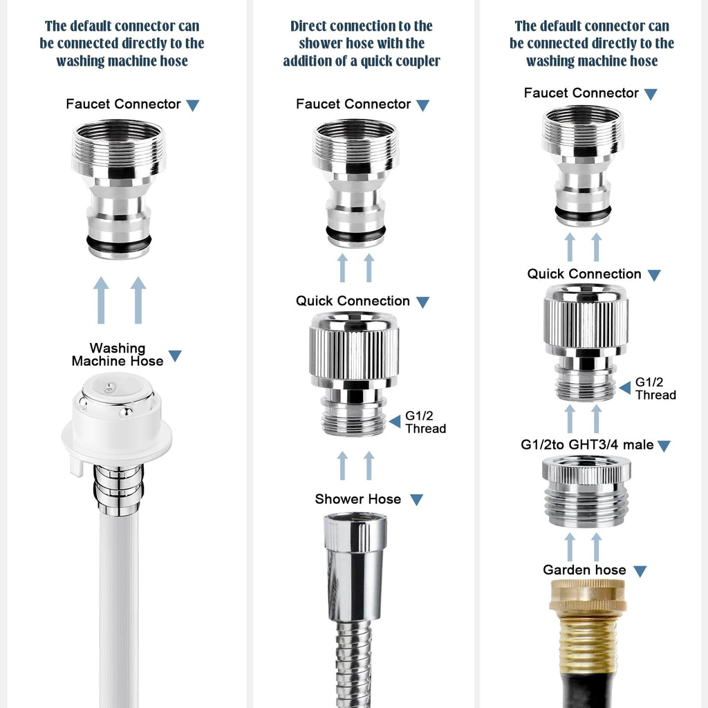 Faucet Quick Adapter Connector with Aerator