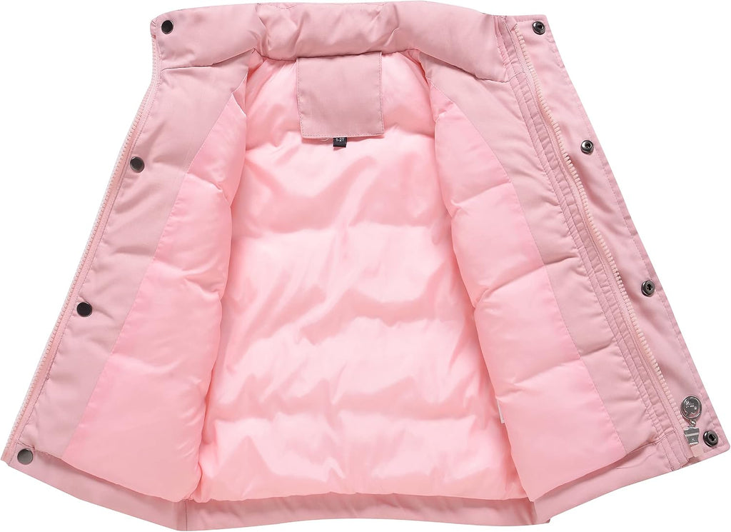 2-Piece Toddler Snow Suit, Baby Snowsuit, Infant Snowsuit Toddler Girl Boy Snowsuit, Kids Winter Coat Snow Pant 2-8T