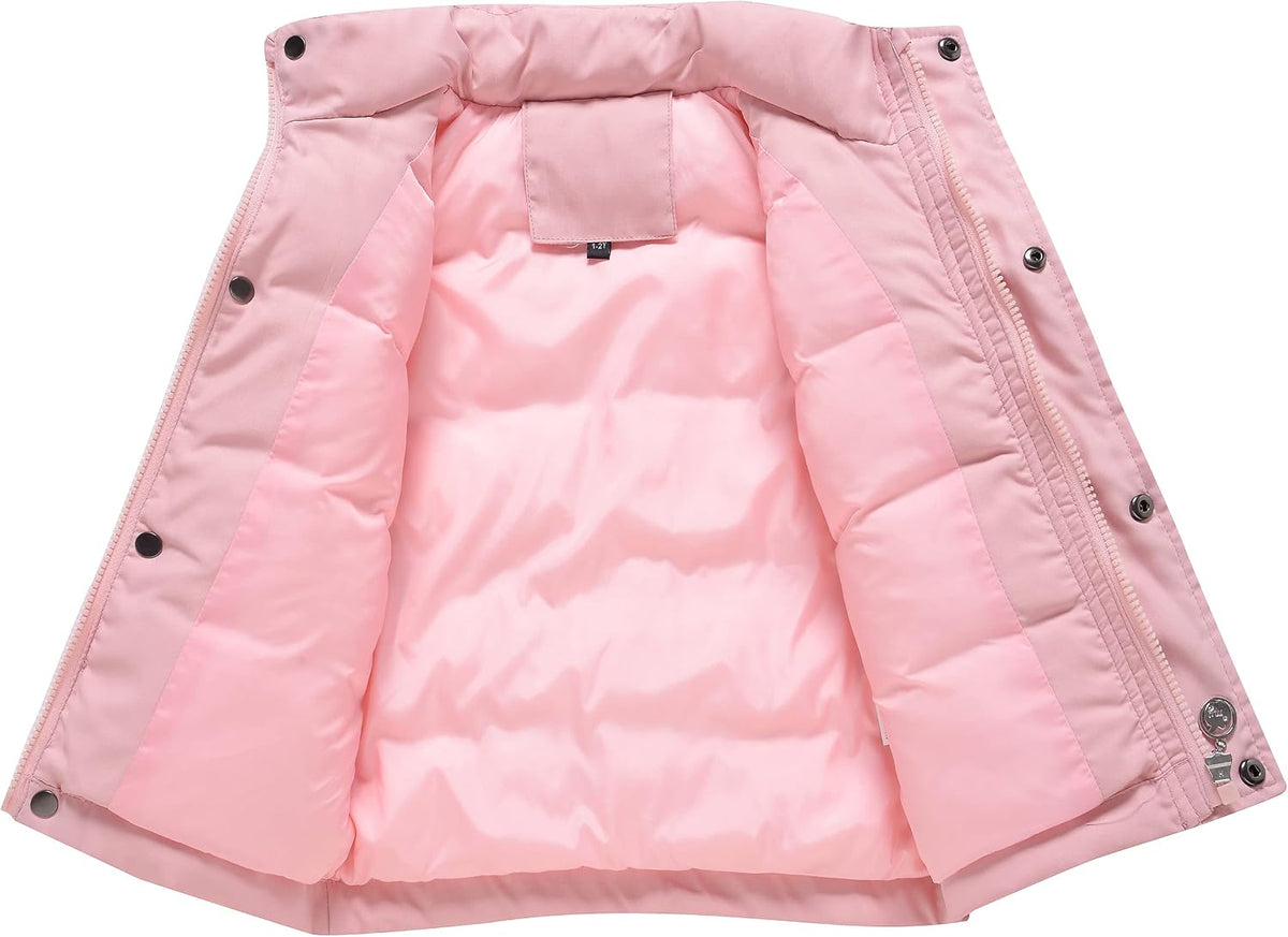 2-Piece Toddler Snow Suit, Baby Snowsuit, Infant Snowsuit Toddler Girl Boy Snowsuit, Kids Winter Coat Snow Pant 2-8T