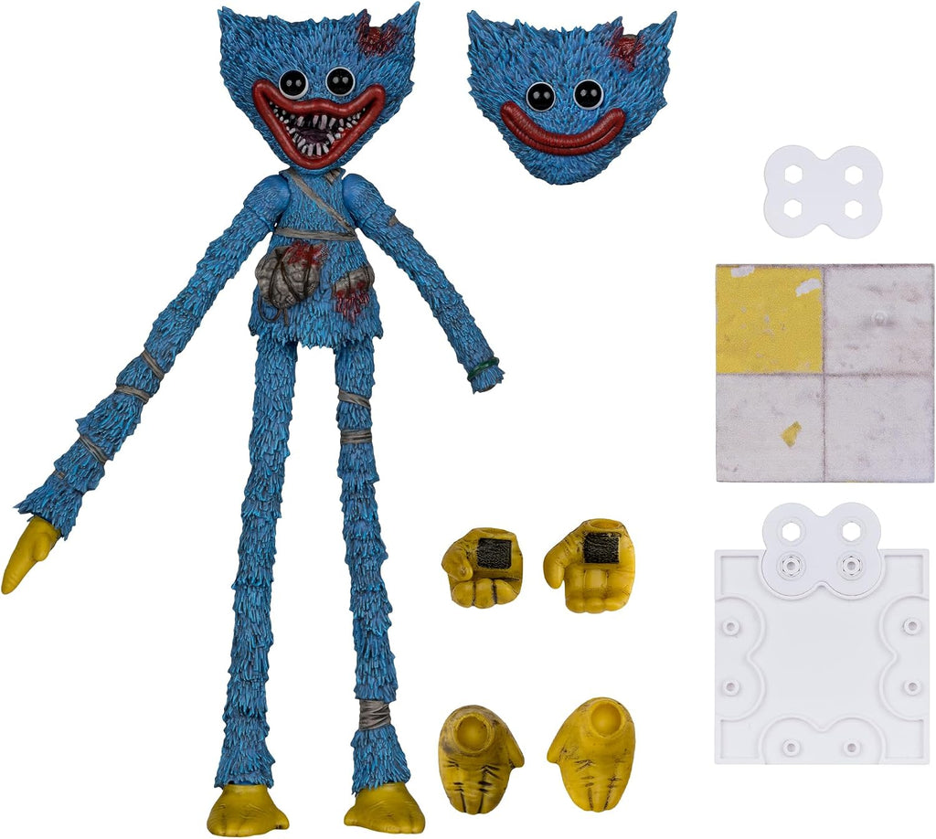 Poppy Playtime Huggy Wuggy (Ruined) 7in Action Figure