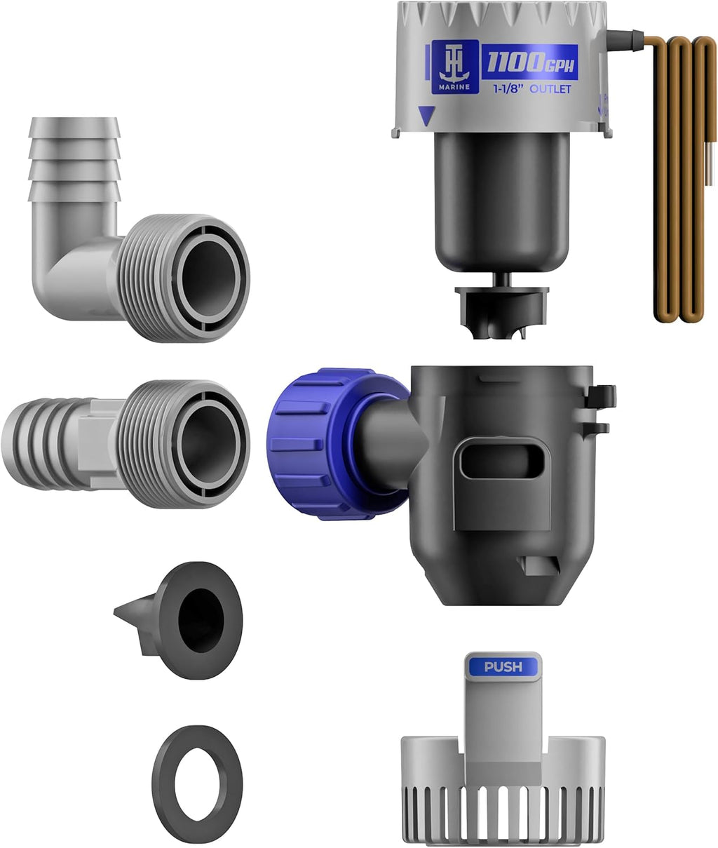 T-H Marine Bilge Pump with Cartridge