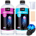 1/2 Gallon Epoxy Resin,Crystal Clear Resin Epoxy Kit for Crafts | Bubble Free Casting Resin, 2 Part Resin and