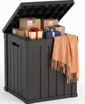 Package Delivery Boxes for Outside, 80 Gallon Outdoor Storage Box | Waterproof & UV Protected, Parcel Drop Box for