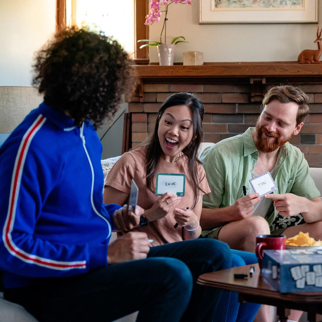BLANK SLATE, Where Great Minds Think Alike, Fun Family-Friendly Board Game, Word Association Party Game, Easy to