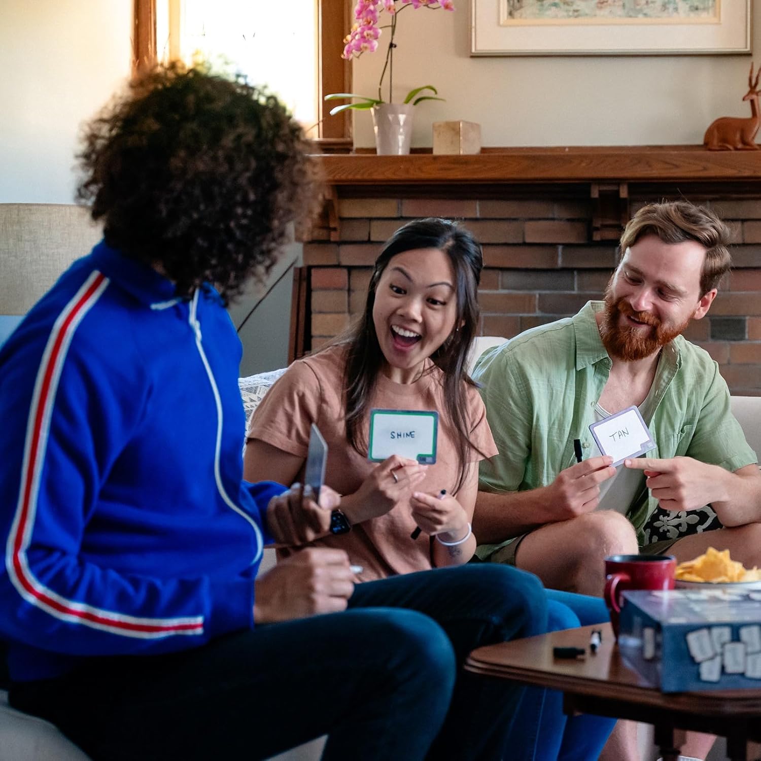 BLANK SLATE, Where Great Minds Think Alike, Fun Family-Friendly Board Game, Word Association Party Game, Easy to